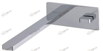 Water Evolution Смеситель для умывальника настенный из хромированной латуни Itap sun-id-1371837