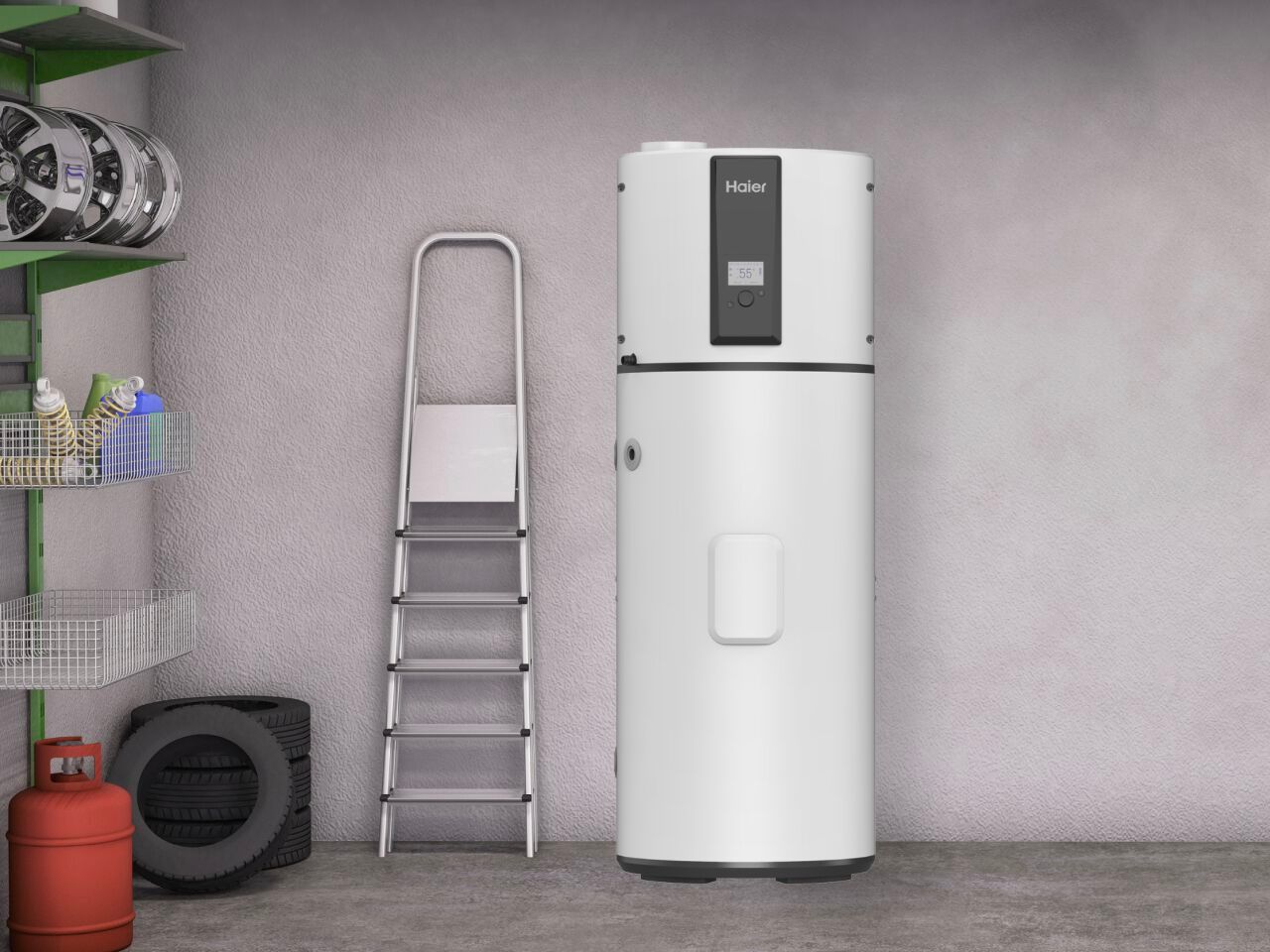 Водонагреватель с тепловым насосом Haier AC Italy R290 M7 ARCH-00011395 - Вид №1