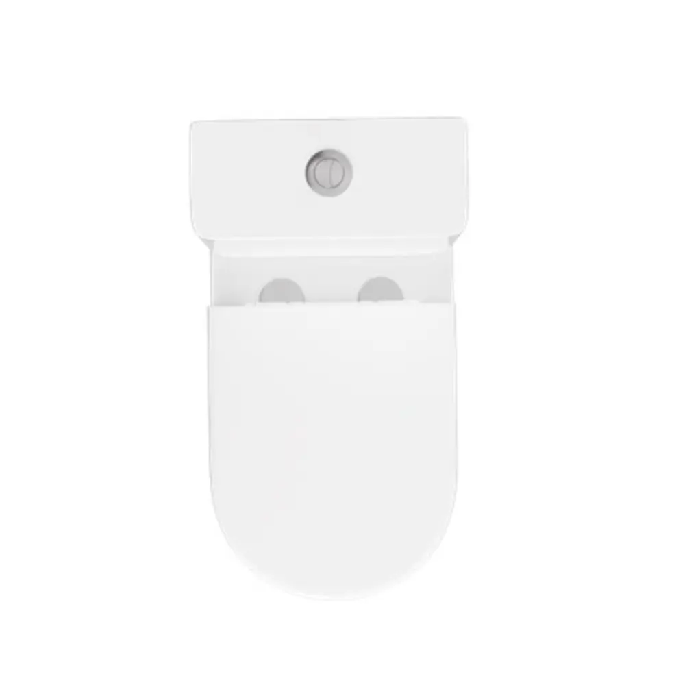 Унитаз-компакт Aquatek Optima T безободковый двойной смыв торнадо цвет белый STLM-2014207 - Вид №3