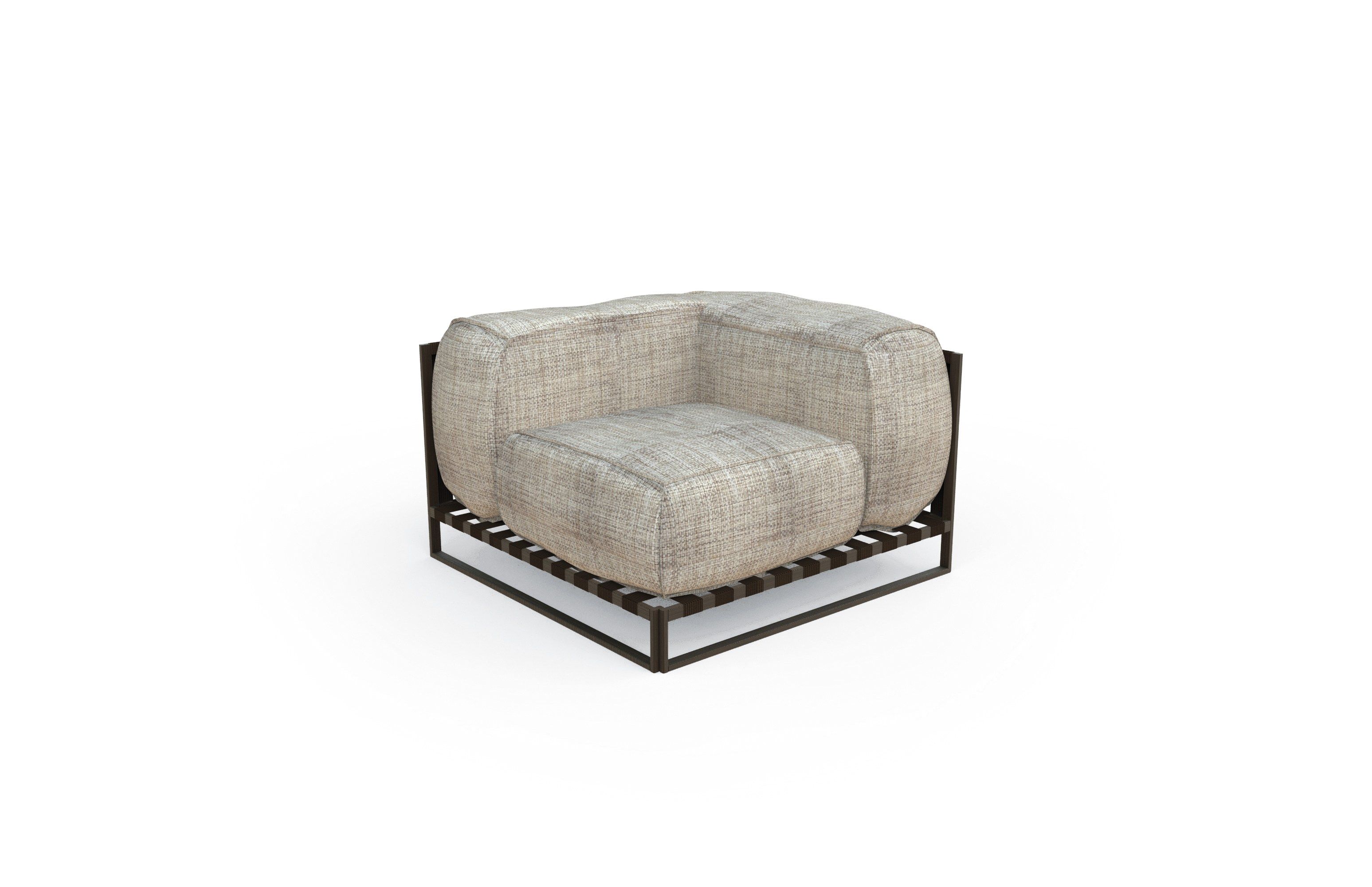 Тканевый модульный садовый диван Talenti Casilda ARCH-00056447 - Вид №11