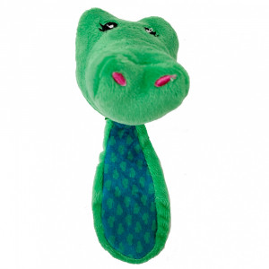 ПР0058576 Игрушка для собак Tropicool Звери с шуршащим хвостом и пищалкой плюш 12см CHOMPER