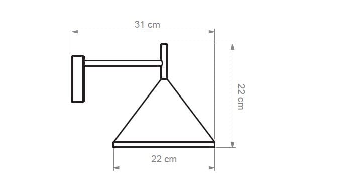 Алюминиевый светодиодный настенный светильник luxcambra Sutton ARCH-00110242 - Вид №5