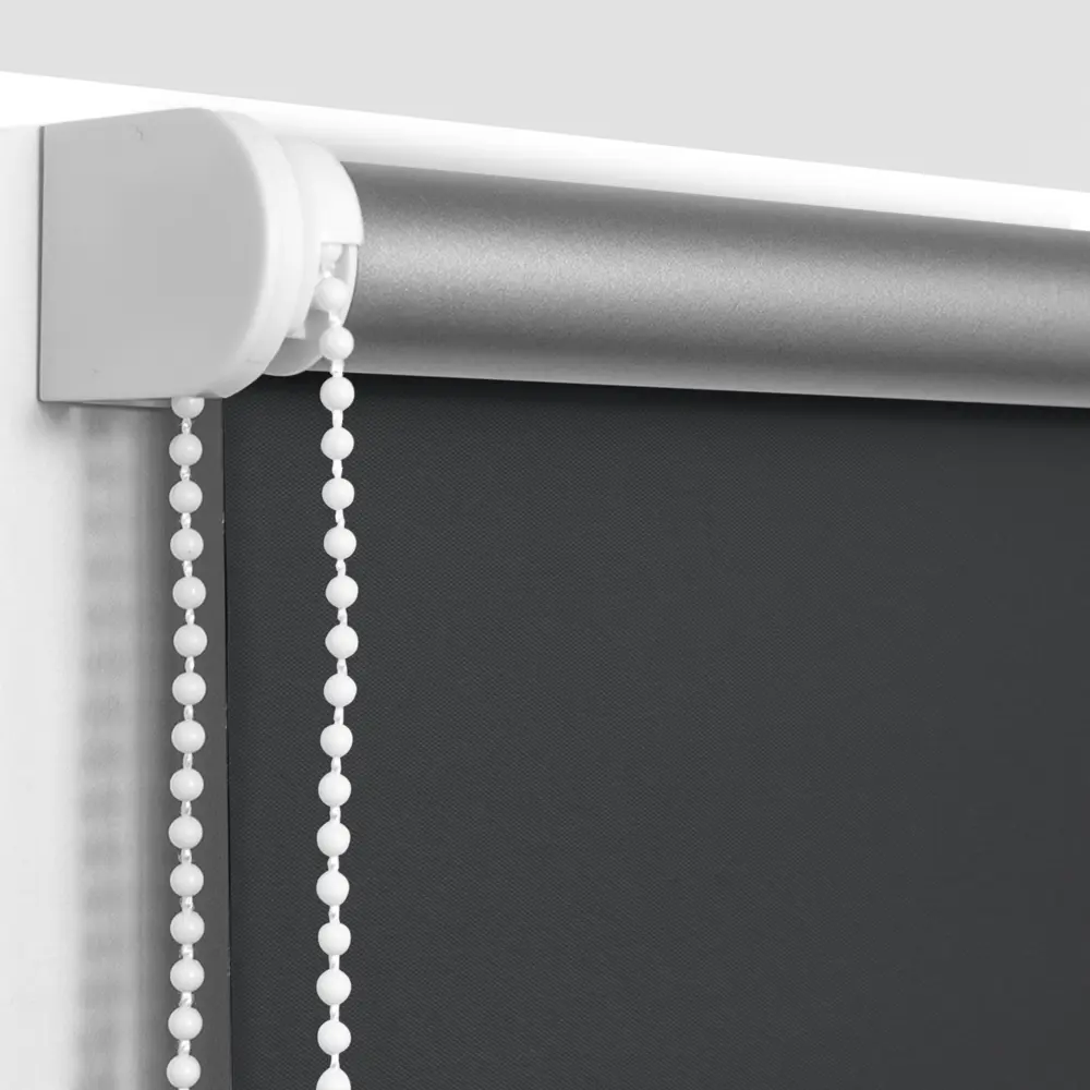 Штора рулонная блэкаут Эскар 70x160 см черная Black 1 BLACKOUT STLM-2047617 - Вид №2