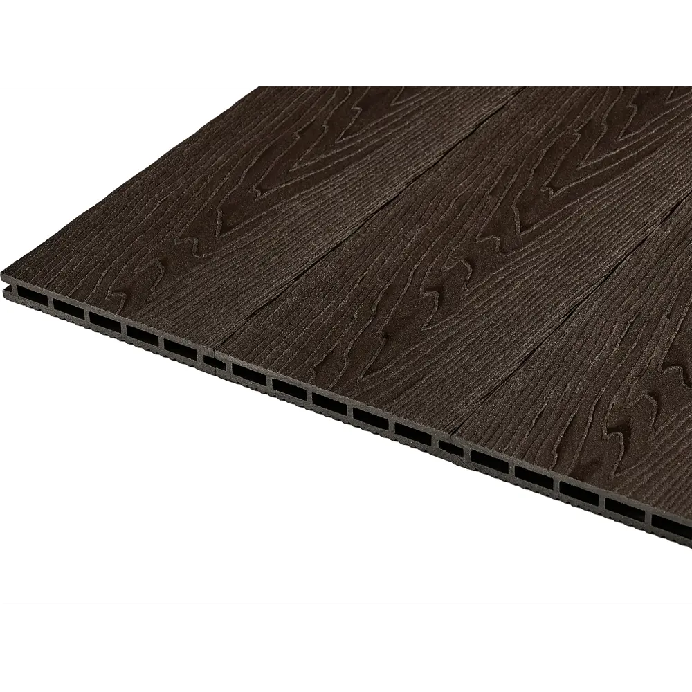 Террасная доска ДПК Groentec Береза цвет Венге 3000x150x18 мм 0.45 м² STLM-2150442 - Вид №3