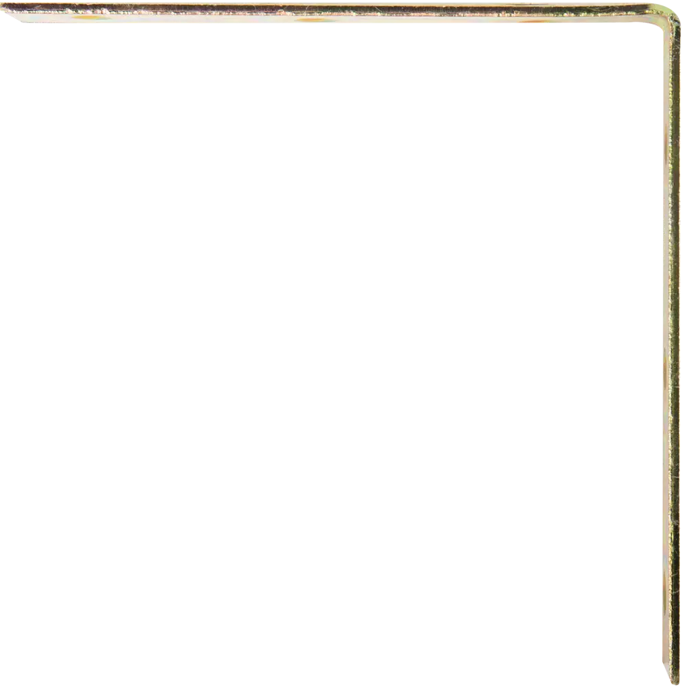 Уголок мебельный KSZ 125x125x22x2 желтый цинк 16965659 STLM-2189316 GAH ALBERTS  - Вид №2