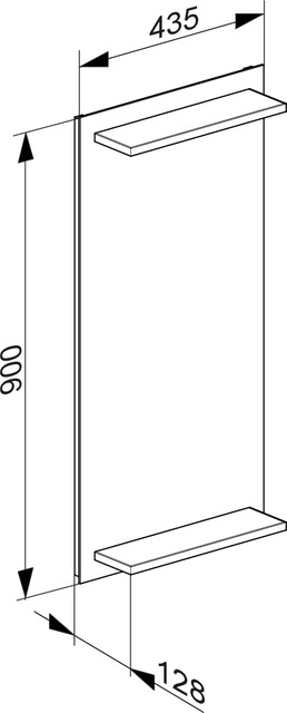 11198001500 Зеркало с подсветкой KEUCO Edition 11 - Вид №2