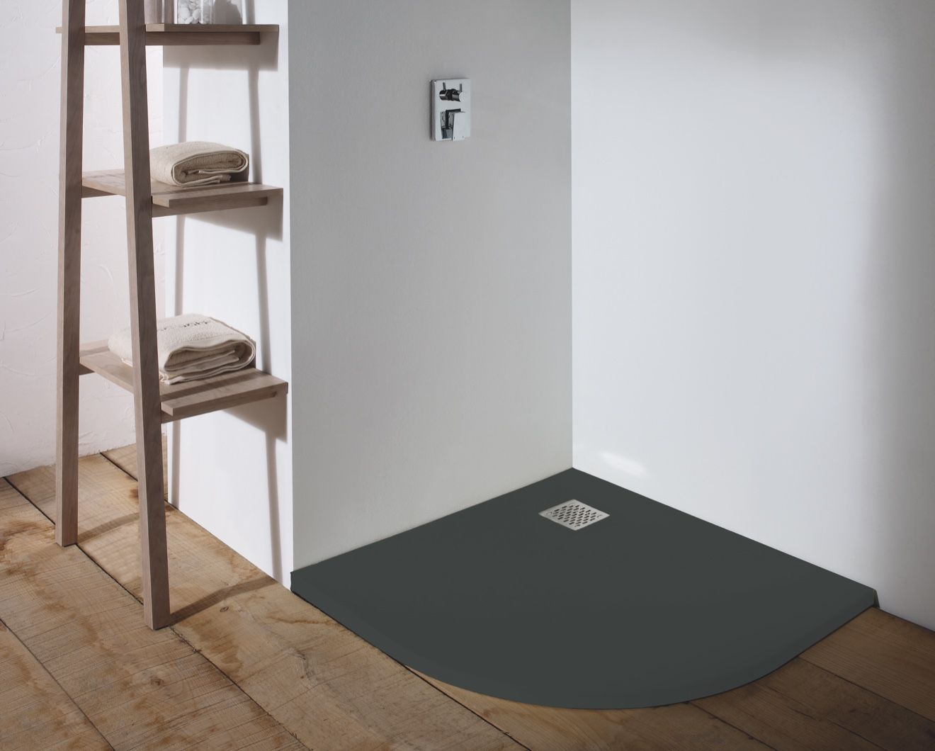 MCBATH Malenke Ángular Nox 100x100 Полукруглый антрацит sun-id-1959775 - Вид №4