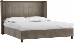 30730 Кровать с ортопедическим основанием и ящиком 1.8 Модерн Серебряный дождь R-HOME