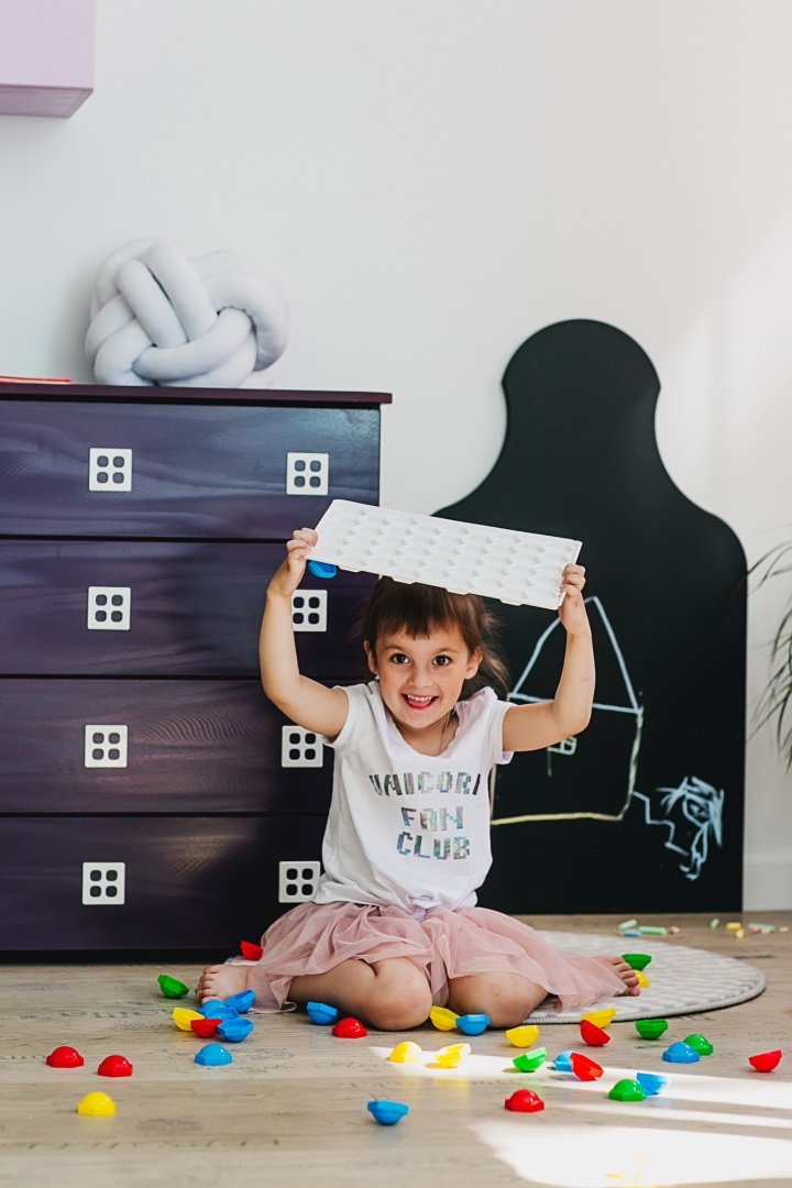 Комод детский с 4 ящиками и декором "Амстердам" МАНДАРИН АМСТЕРДАМ 179544 Бежевый Santreyd  - Вид №8