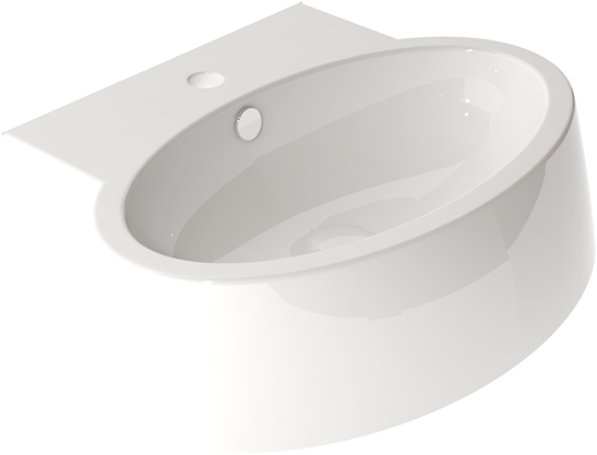 DULAV650 Подвесная раковина настенная GSG CERAMIC DUNIA