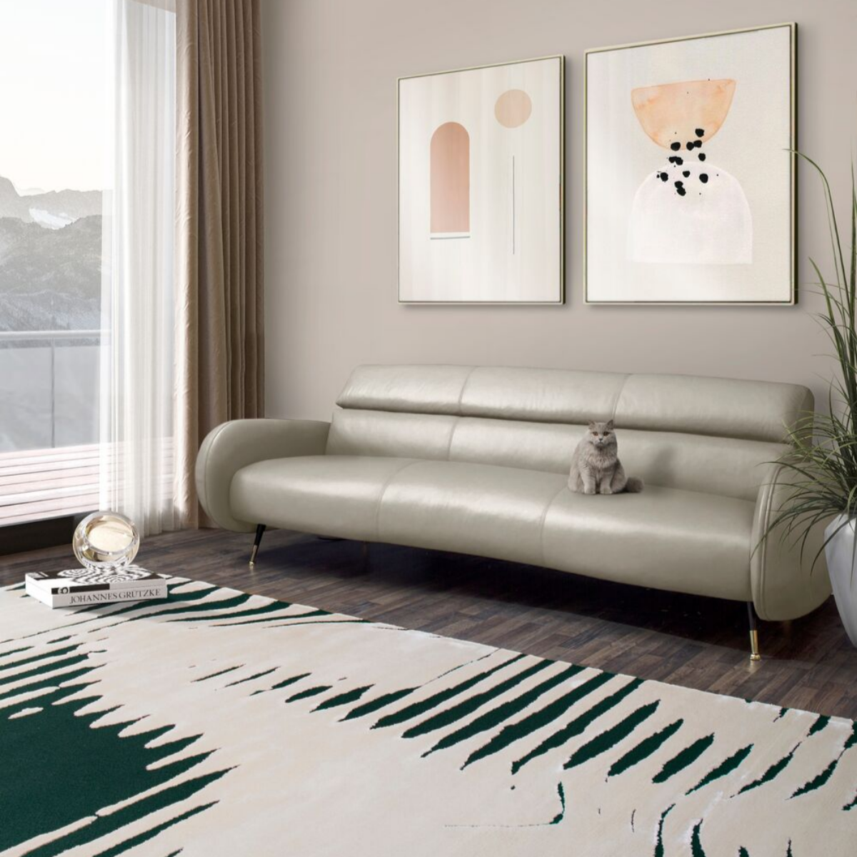 Диваны Marco Sofa Covethouse ESSENTIAL HOME  - Вид №3