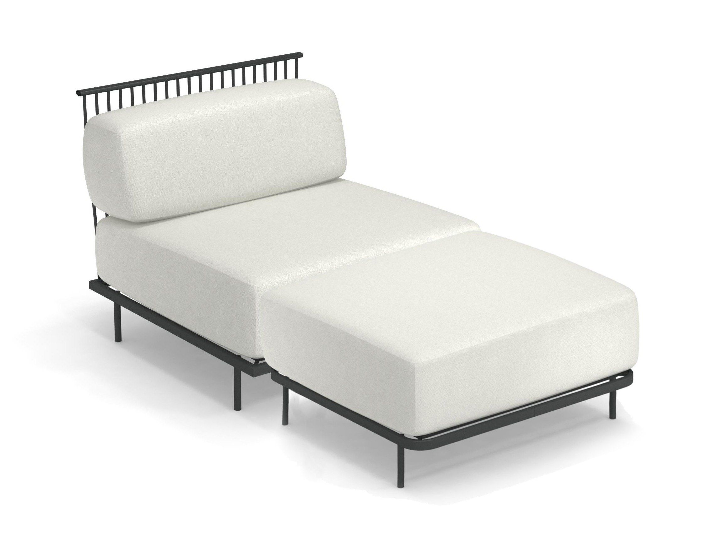 Тканевое мягкое садовое кресло emu Cannolè ARCH-00049695 - Вид №3