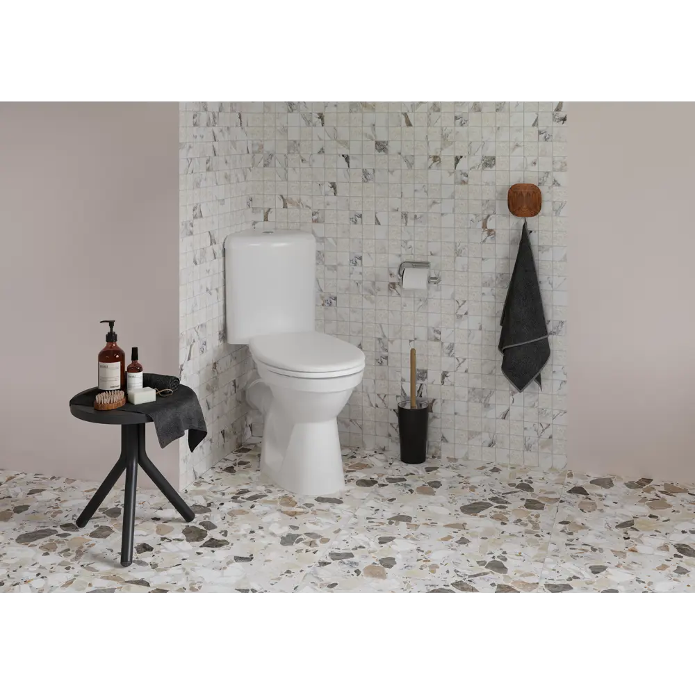 Унитаз-компакт Vitra угловой Normus горизонтальный выпуск двойной слив 82634379 STLM-2061212 - Вид №5