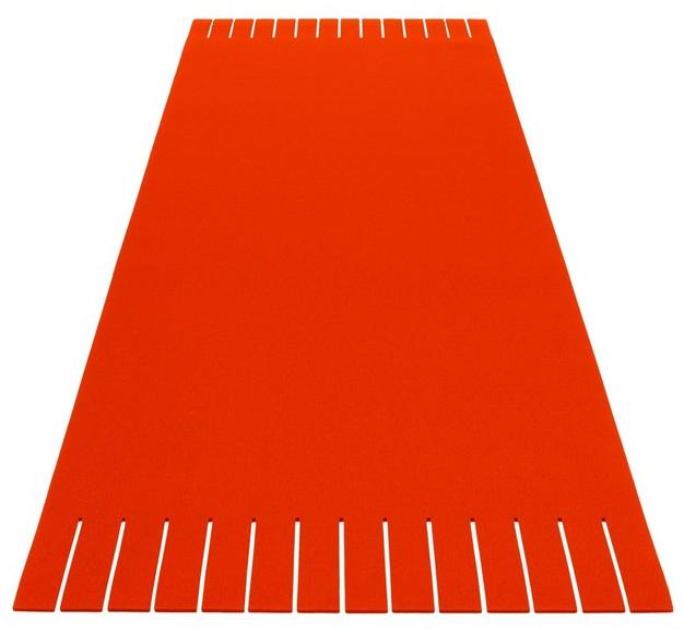 HEY-SIGN Однотонный прямоугольный войлочный коврик sun-id-1361151 - Вид №1