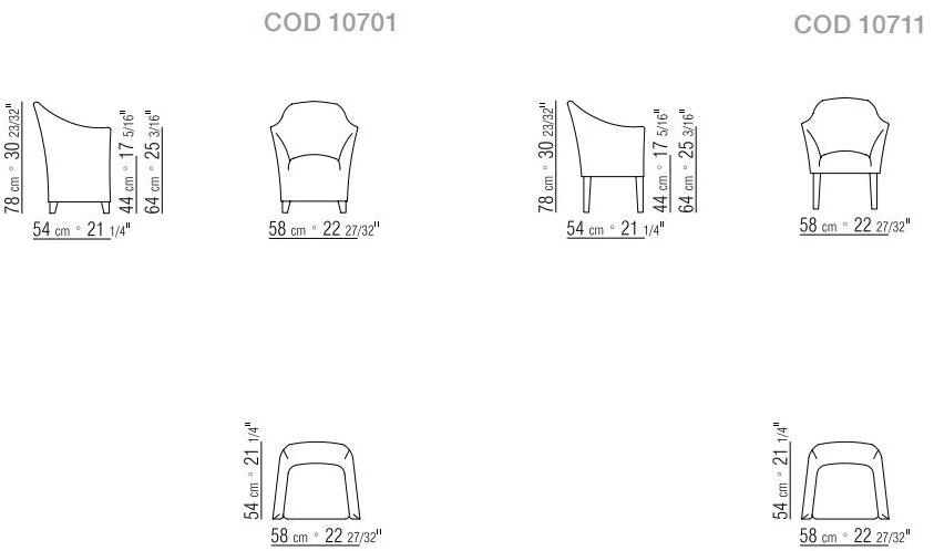 Flexform Кресло со съемным чехлом с подлокотниками sun-id-1372010 - Вид №2
