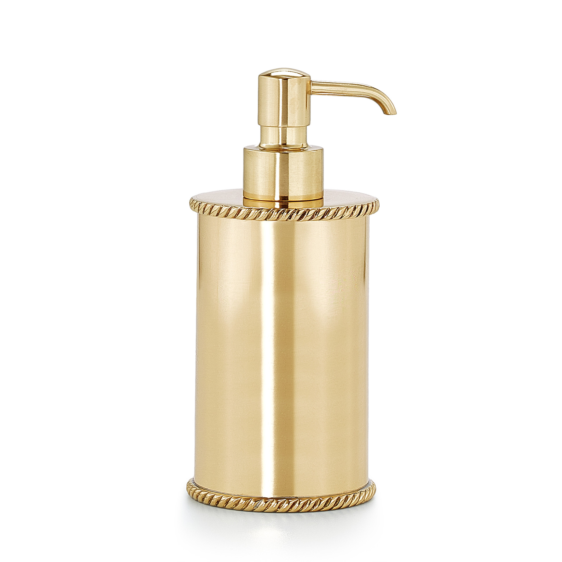 COR-BRS-PD Помповый дозатор Corda из полированной латуни Labrazel 