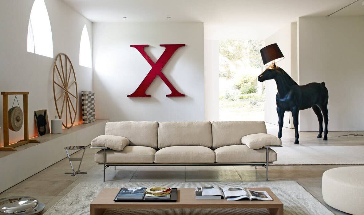 3-местный кожаный диван B&B Italia Диез ARCH-00117335 - Вид №10