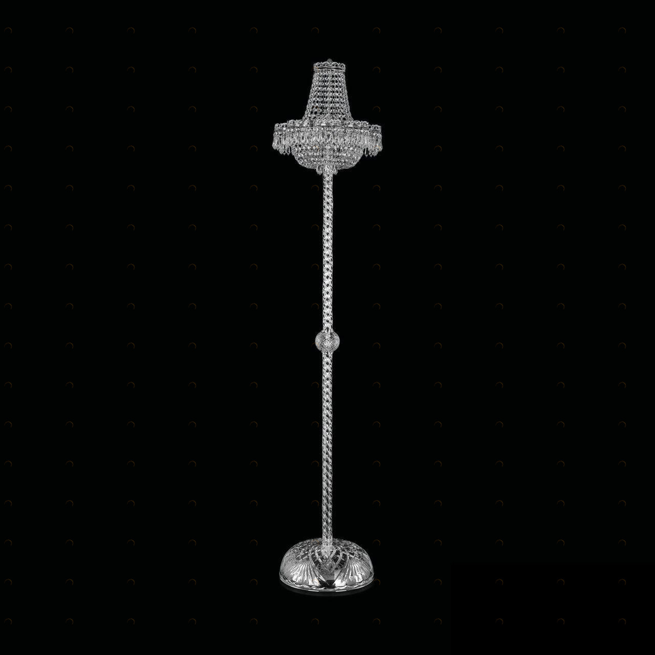Торшер хрустальный на 4 лампы 165х35 см золото Bohemia Ivele 19301T3/H/35JB-165 Ni BOHEMIA IVELE ЭЛИТНЫЕ 00-3889539 Золото;прозрачный 