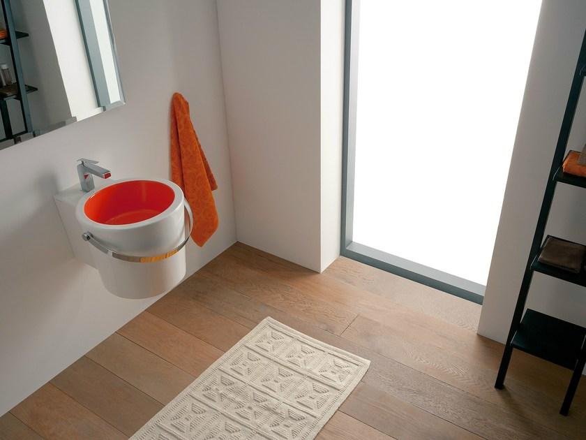 8802 - 8804 Накладная раковина на столешницу  овальная Scarabeo Ceramiche Bucket - Вид №1