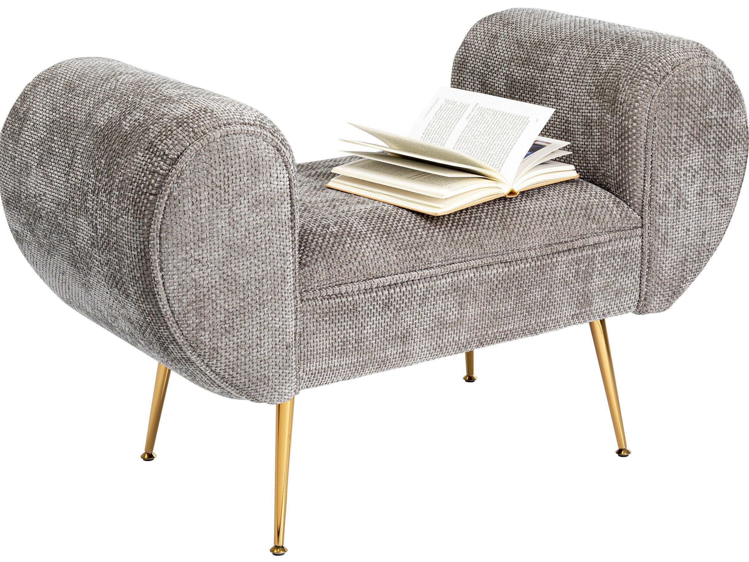 Мягкая скамейка из полиэстера KARE Design TRONO ARCH-00132885