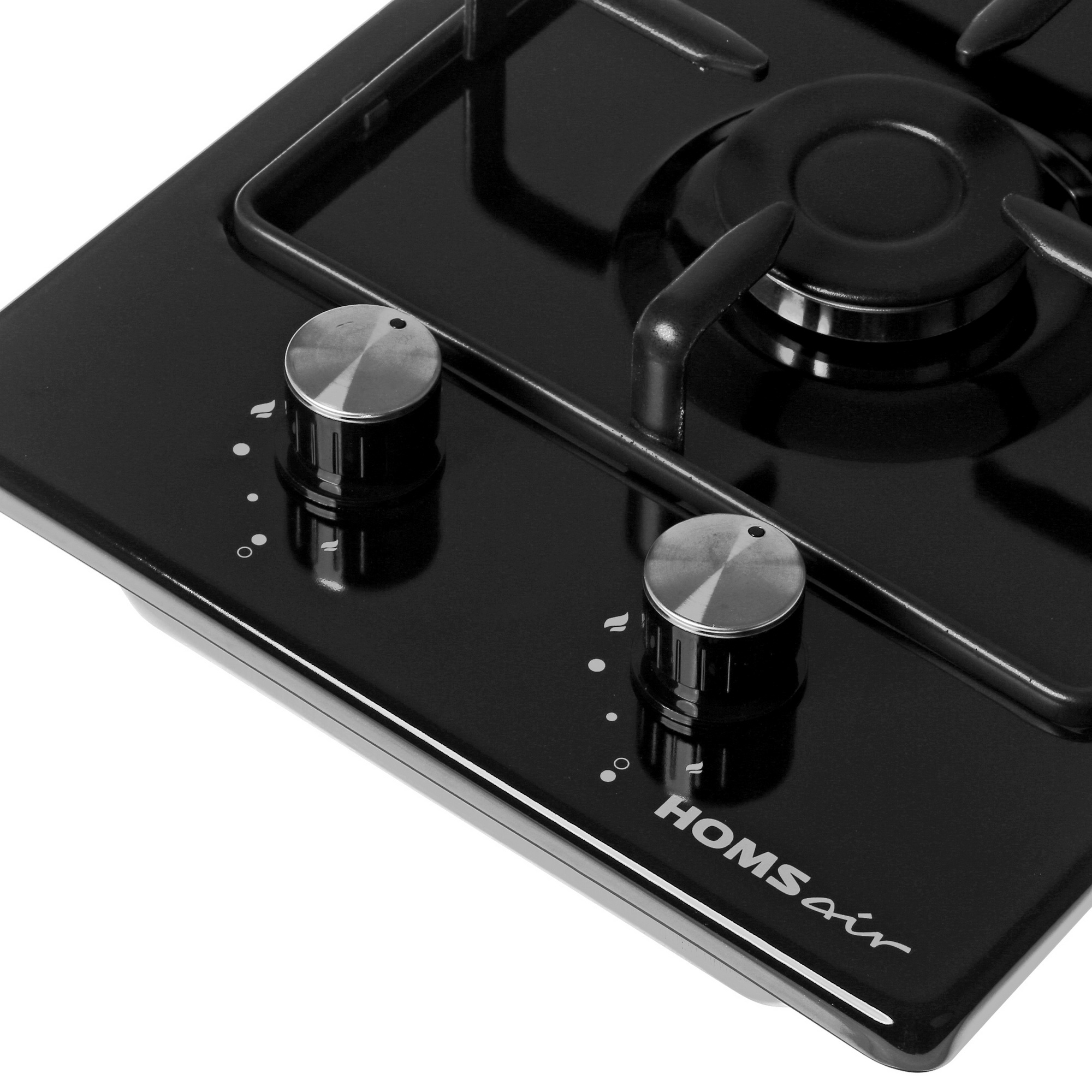 8185451 Газовая варочная поверхность HOMSair HGE323GCBK STDN-0115176 - Вид №2