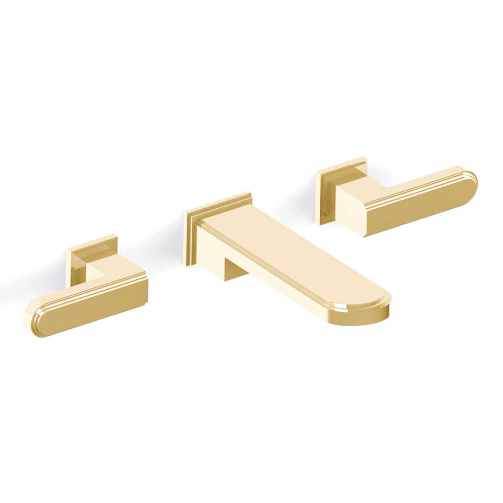 C01-1304 C01-1304 Настенный набор для раковины на 3 отверстия Трансатлантический Cristal & Bronze TRANSATLANTIQUE  - Вид №2