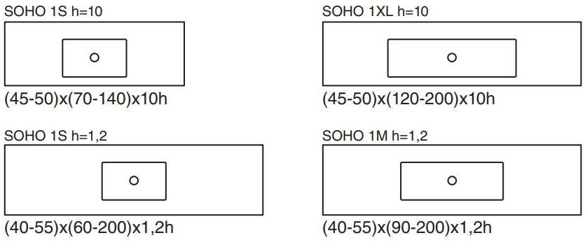 Подвесная раковина настенная овальная Hidrobox SOHO белая sun-id-1470714 - Вид №2