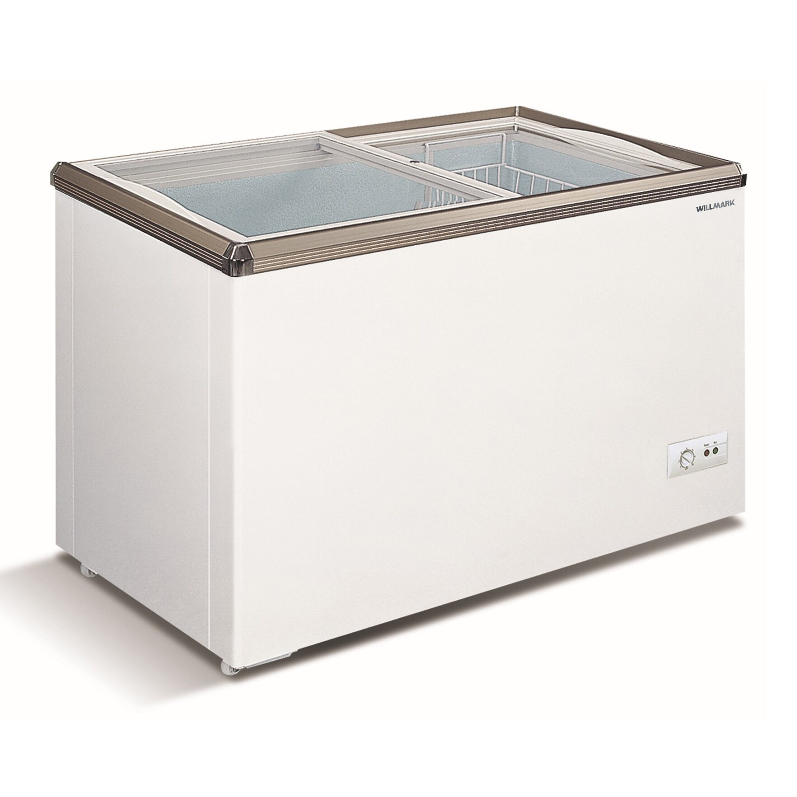 9024146 Морозильный ларь WILLMARK FSL-450X-4 белый, золотистый STDN-0037568