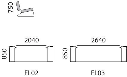 mminterier Диван из ткани Flly sun-id-1466444 - Вид №3