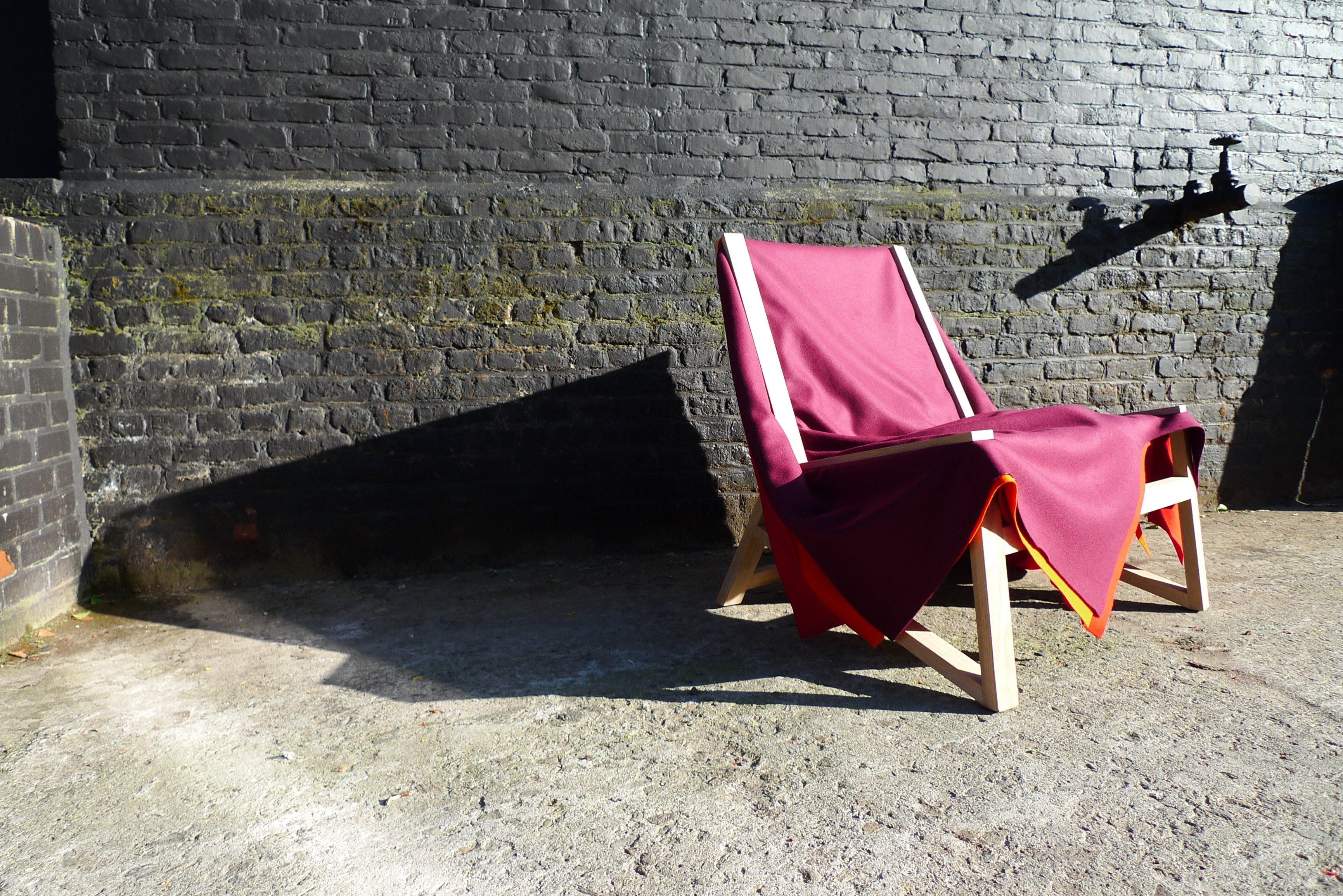 Кресло из дуба и кожи Quinze & Milan SECOND SKIN ARCH-00076808 - Вид №3