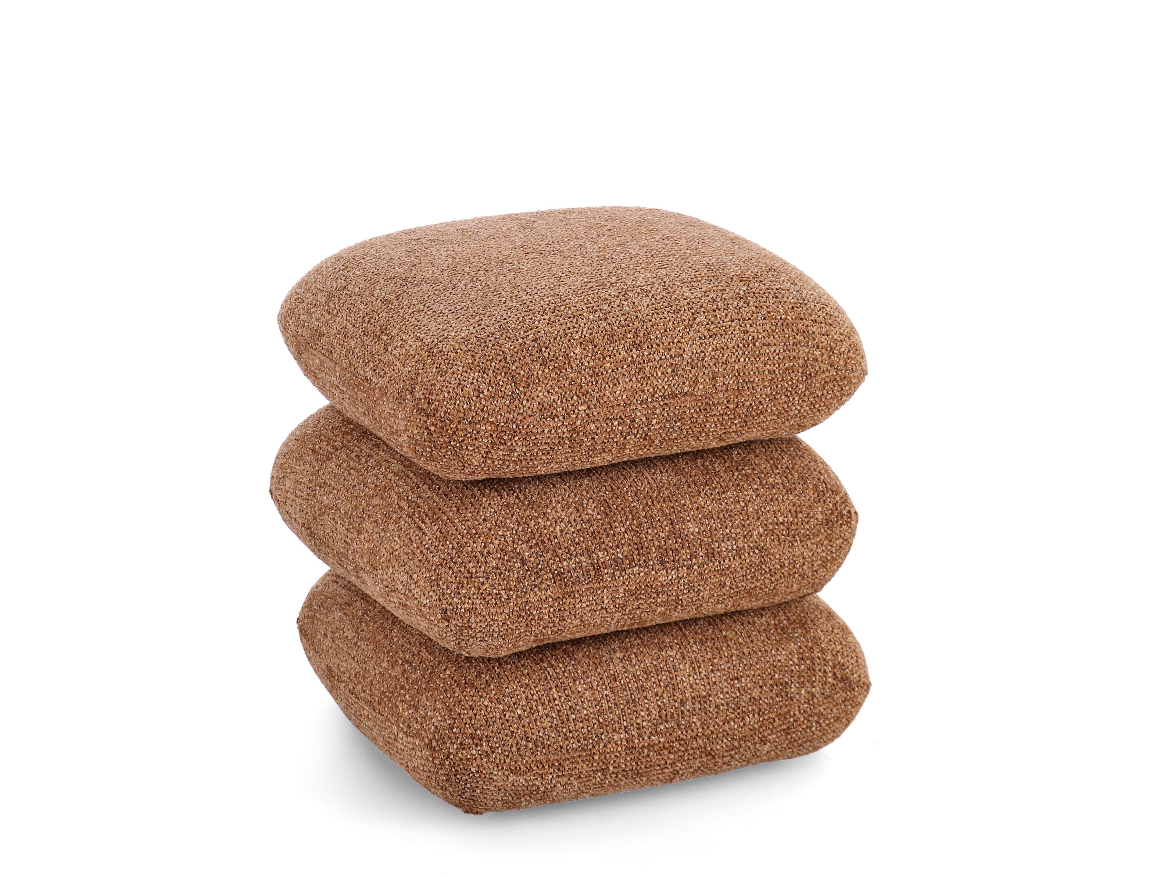 Квадратный пуф из ткани BIZZOTTO Antara ARCH-00085544