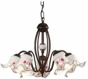 FERROLUCE Керамическая и металлическая люстра Chieti C168/3 - c168/5