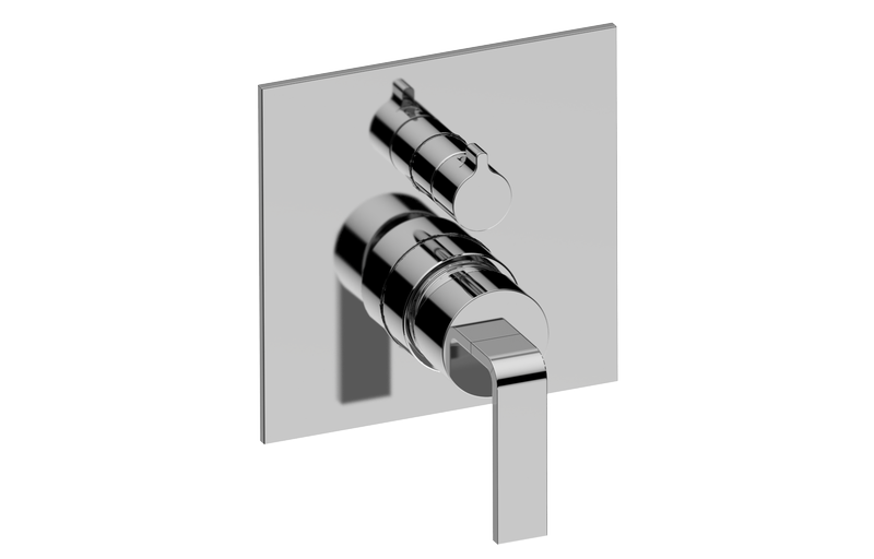 E-17071-LM40N-T 3/4” concealed shower mixer and diverter with 3 outlets - Trim only GRAFF Immersion