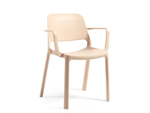 Полипропиленовый стул с подлокотниками