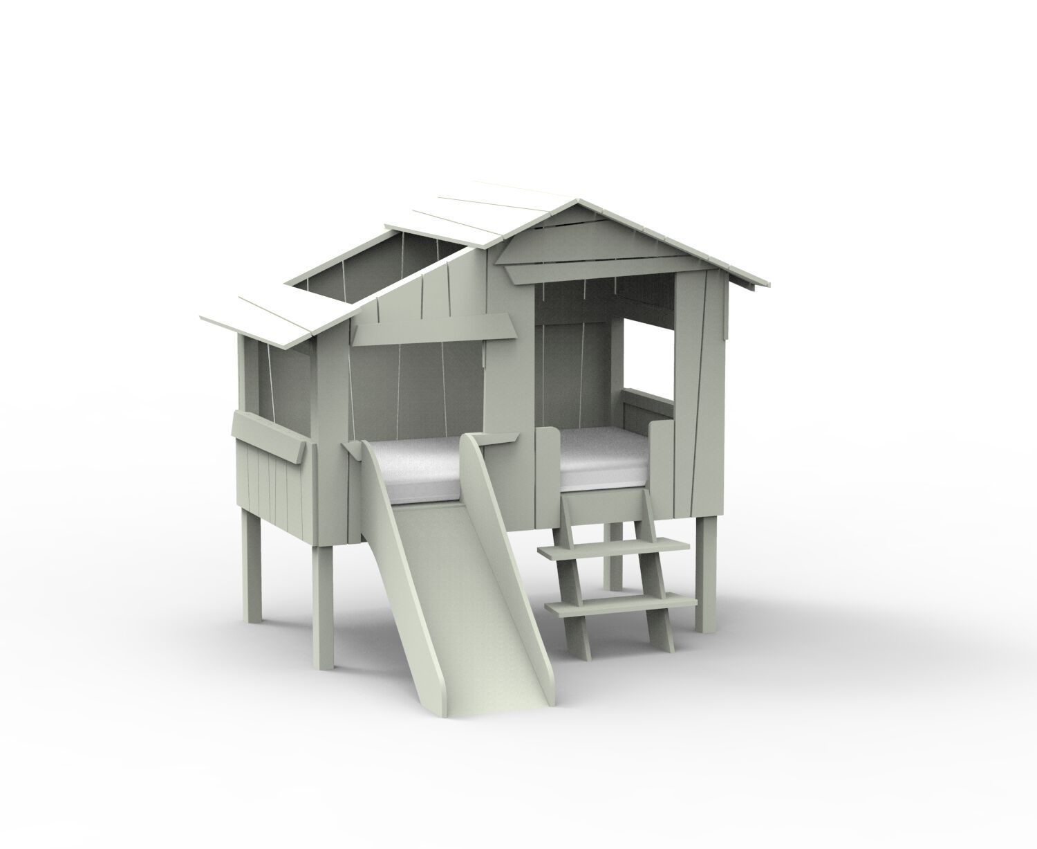 Кровать-чердак из МДФ Mathy by Bols TREEHOUSE BEDS &amp ARCH-00114895 - Вид №20