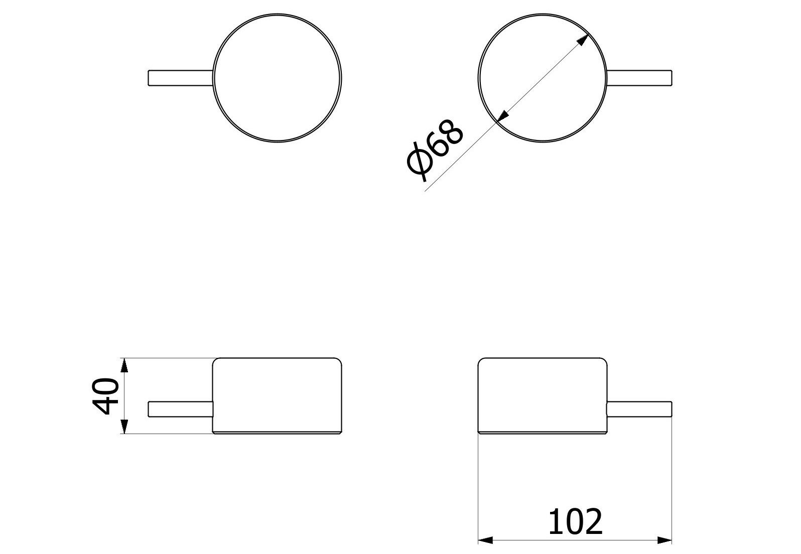 Смеситель для душа с 2 отверстиями IB мрамор + мрамор Elle ARCH-00142543 - Вид №22