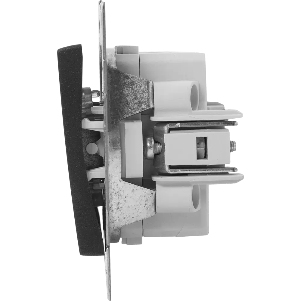 Выключатель GUSI Electric Classic — две клавиши, графитовый оттенок 83864242 Ugra STLM-0045173 - Вид №3