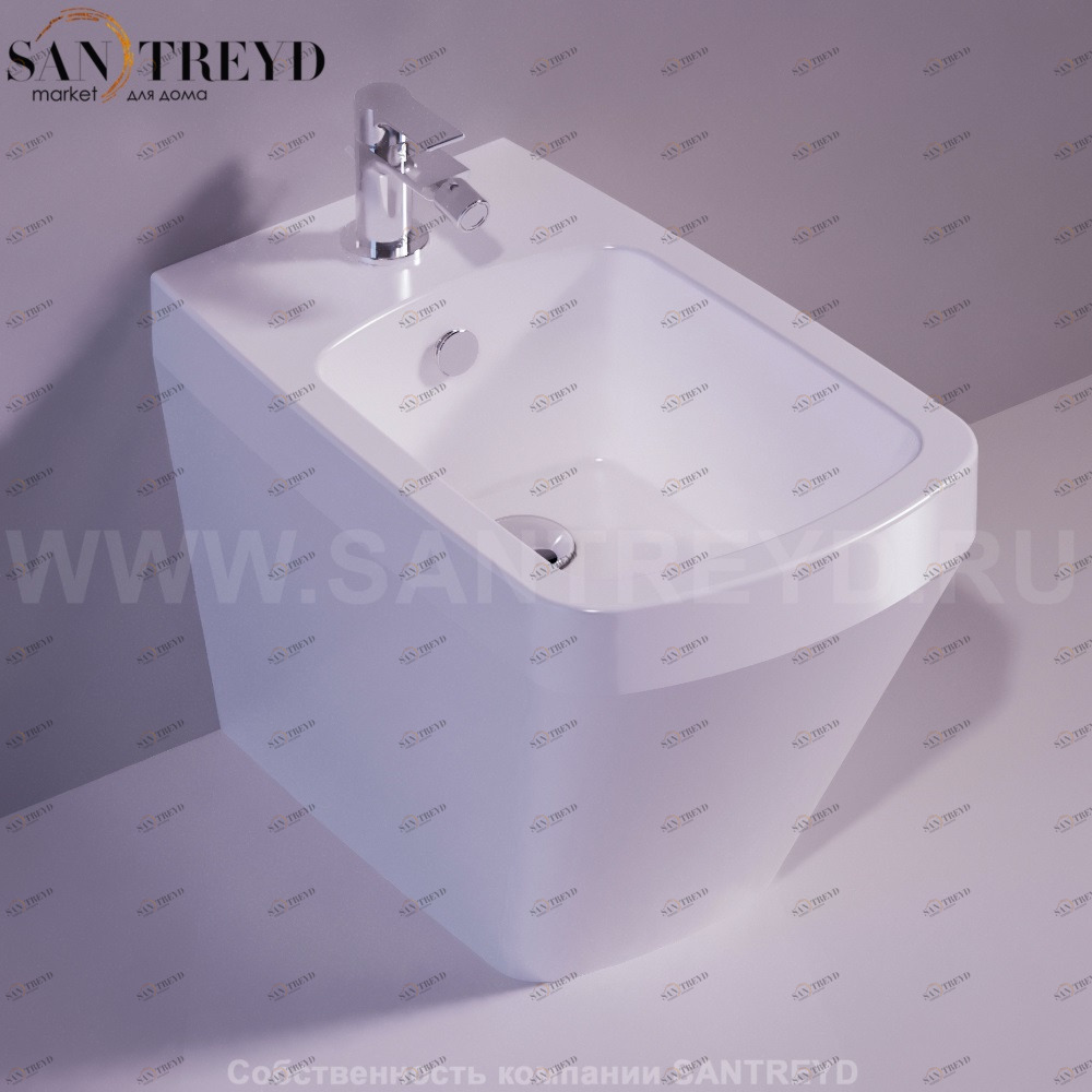BB04BIANCO Биде напольное Baden Baden Simas