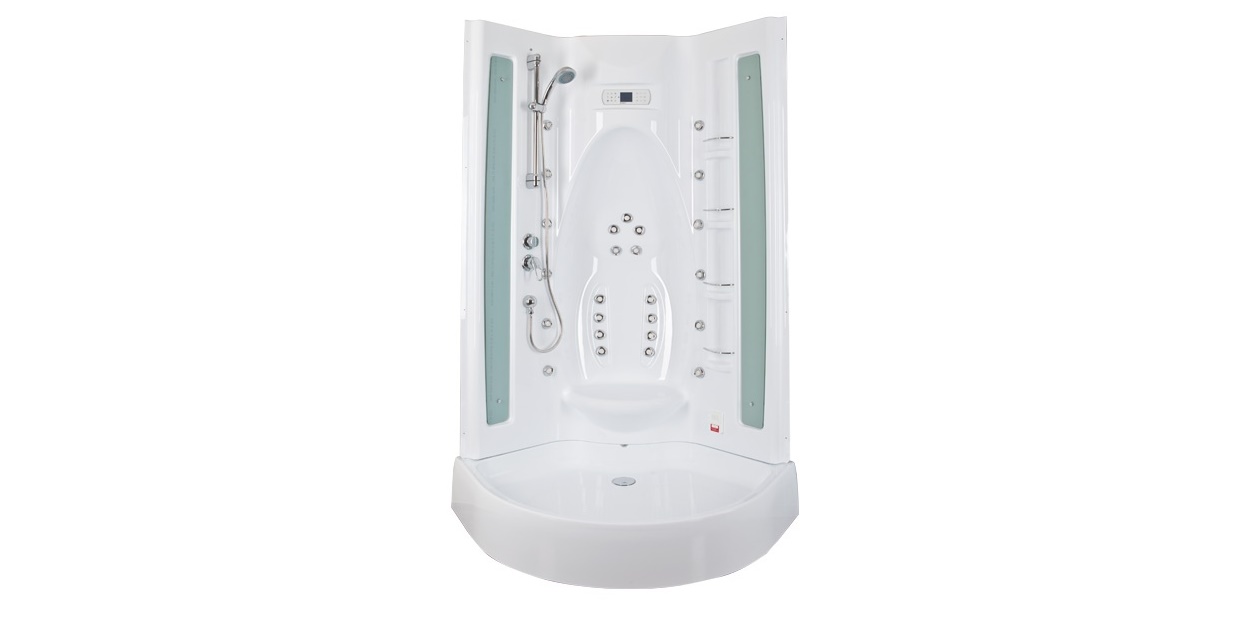 Закрытая душевая кабина Aquanet Taiti 110x110 без пара с г/м, матовое стекло 172277 - Вид №1