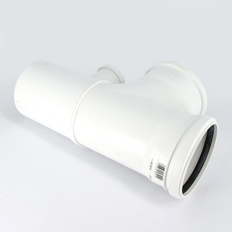 Крестовина 87° Raupiano Plus REHAU с параллельными отводами 110/110/50 100929 - Вид №2