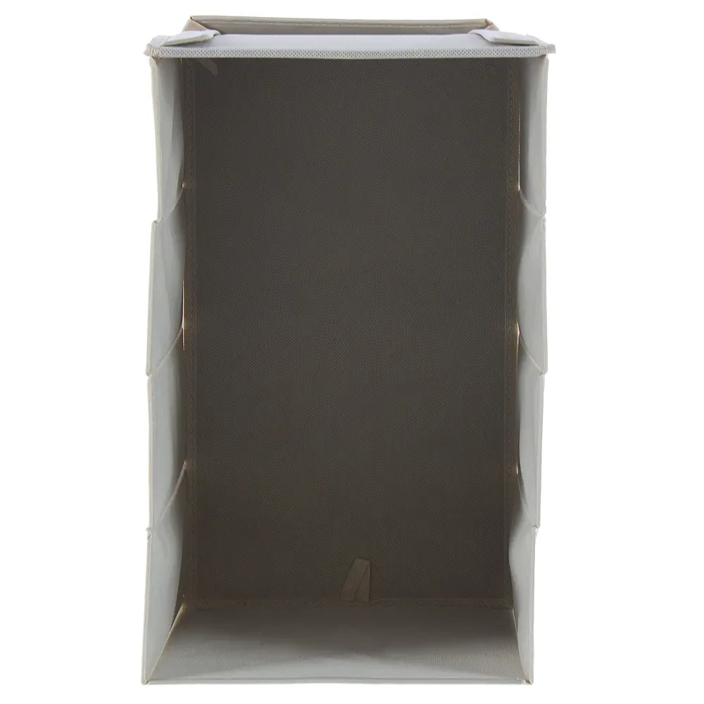 Короб Spaceo с крышкой 27х36x44 см нетканный материал цвет бежевый 16292861 STLM-2074341  - Вид №1