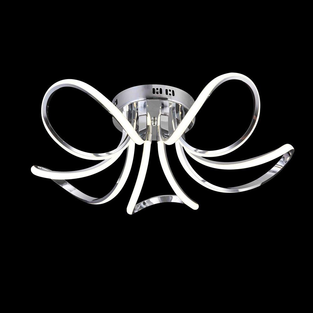 Потолочный светодиодный светильник Freya Flora FR6681-CL-L53CH FREYA FLORA 223721 Хром - Вид №1