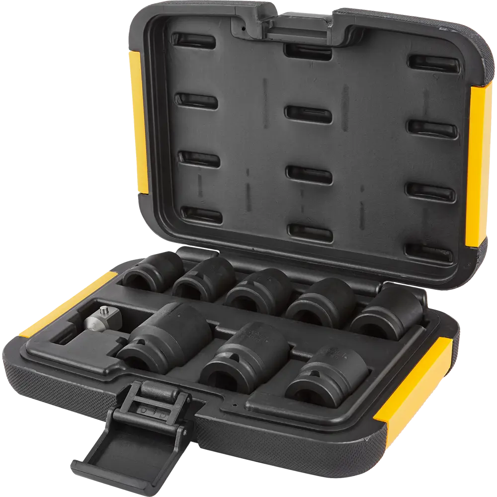 Набор торцевых головок ударных Dewalt DEWDT7507QZ 1/2 дюйма, 9 шт. 81275274 STLM-2114160 