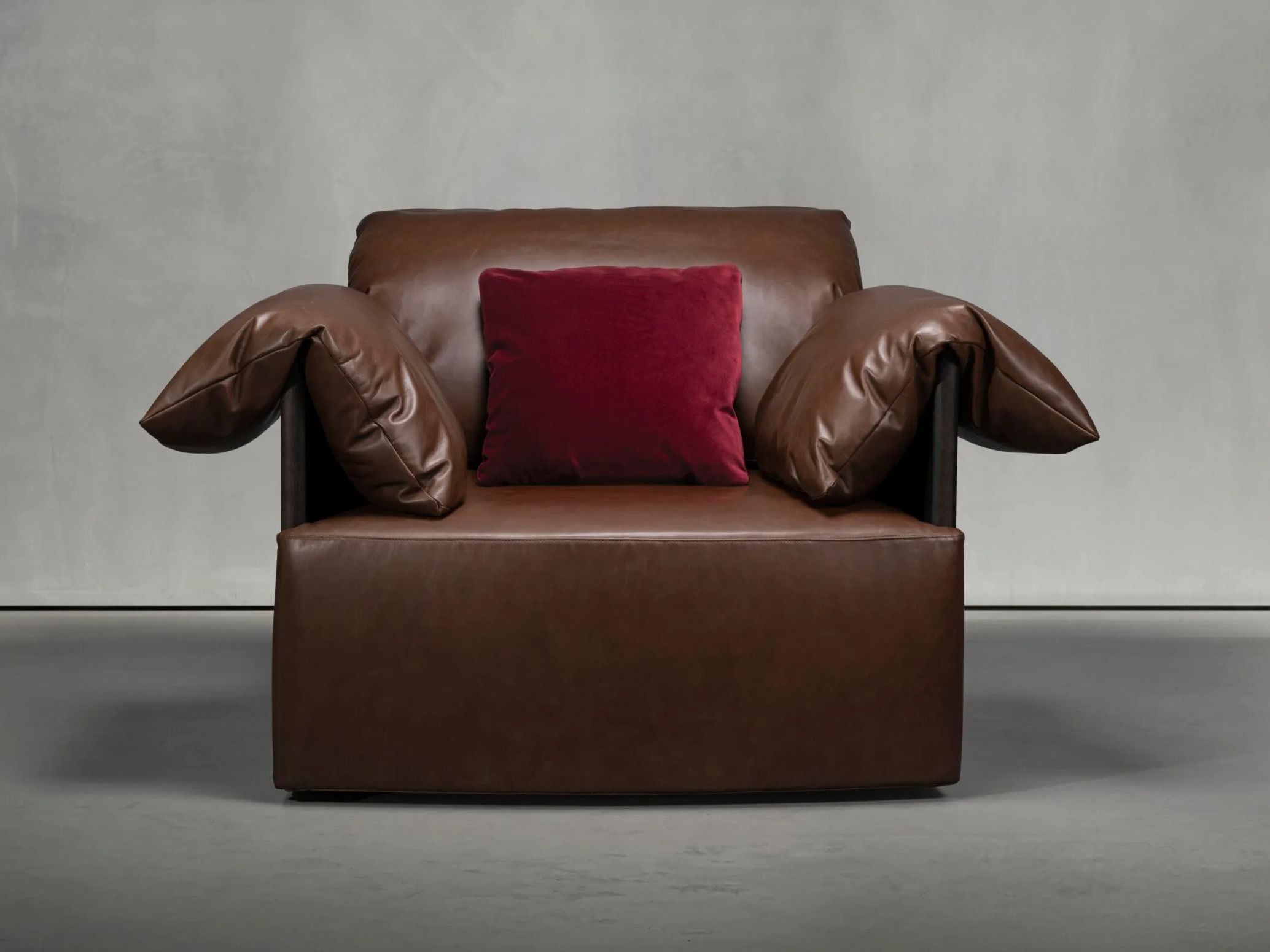 Кожаное вращающееся кресло с подлокотниками Piet Boon HUGO ARCH-00119482 - Вид №2