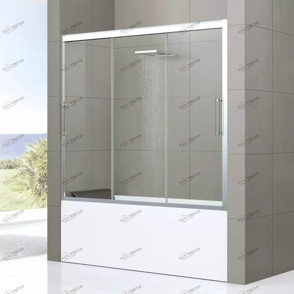 ROSE3PV1761K Душевое ограждения на борт вынны Novellini Италия Rose Rosse