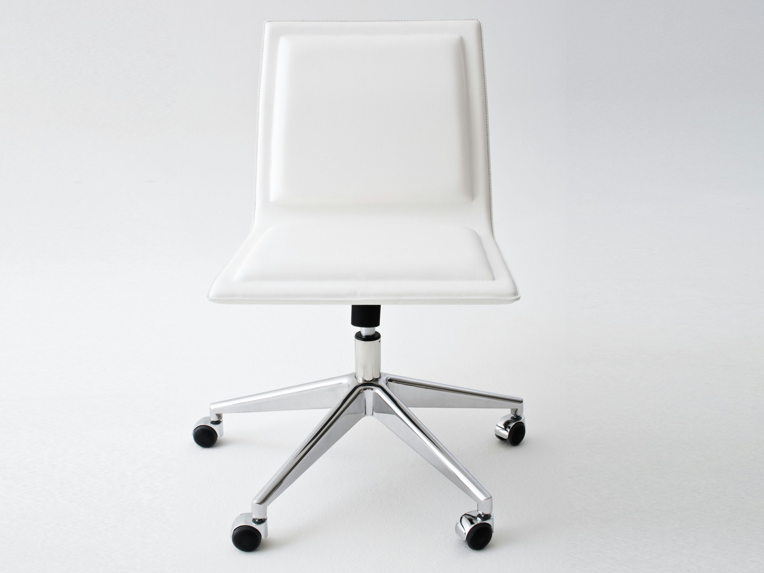 Офисное кресло из искусственной кожи с колесами Gallotti&Radice OFX09 ARCH-00102149 - Вид №1