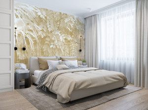 Обои с цветочными мотивами