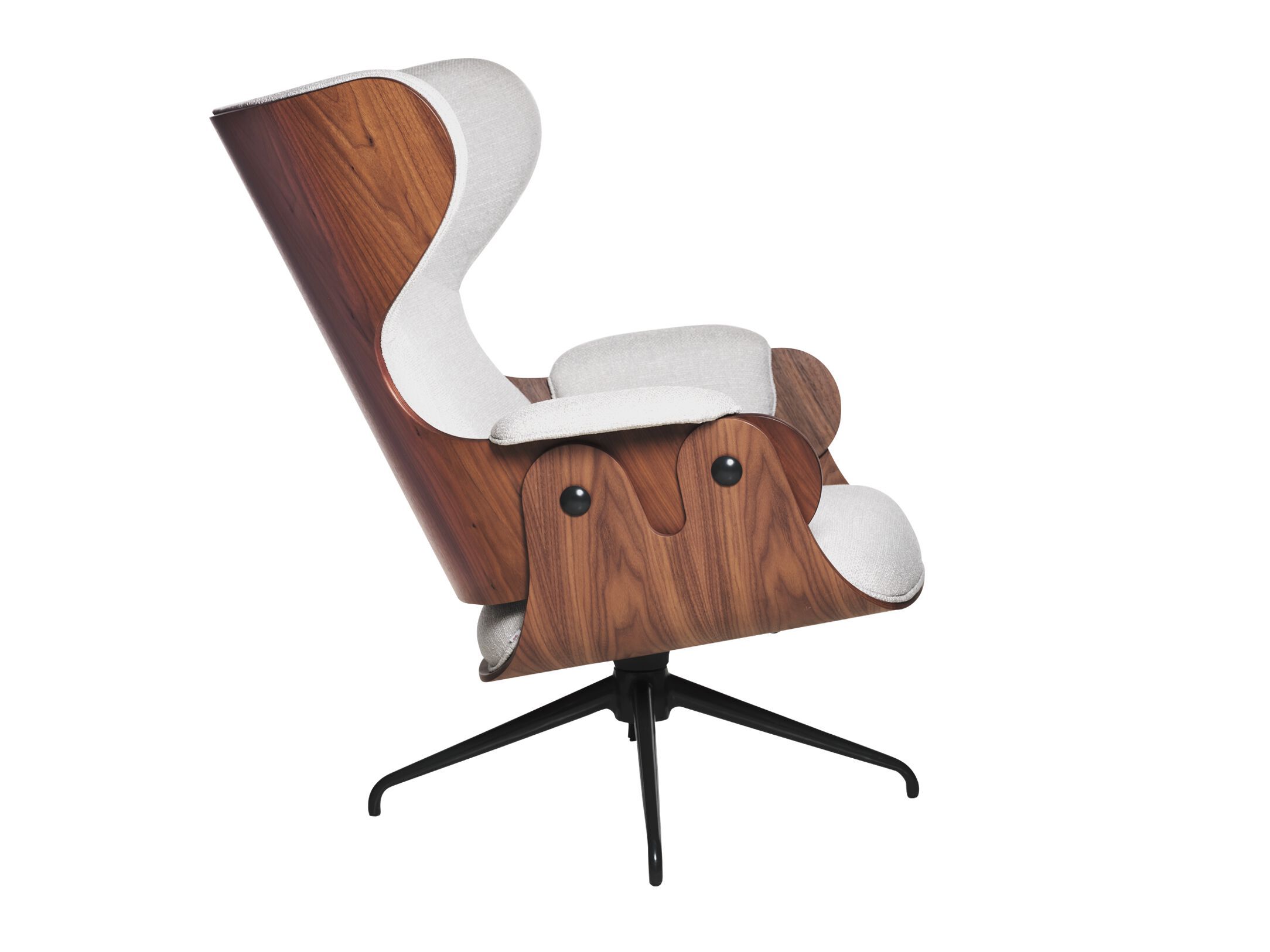 Тканевое кресло с высокой спинкой BD Barcelona LOUNGER ARCH-00090470