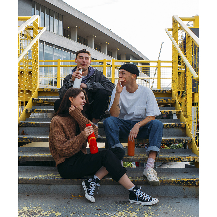 B500MOWHT Термос monochrome, 500 мл, белый Chilly's Bottles  - Вид №2