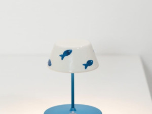 Абажур из керамической пирамиды